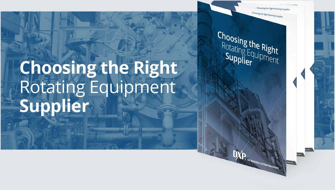 Ebook Choosing the Right Rotating Equipment Supplier