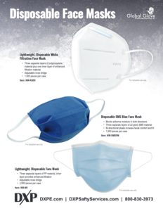DXP Disposable Masks Flyer