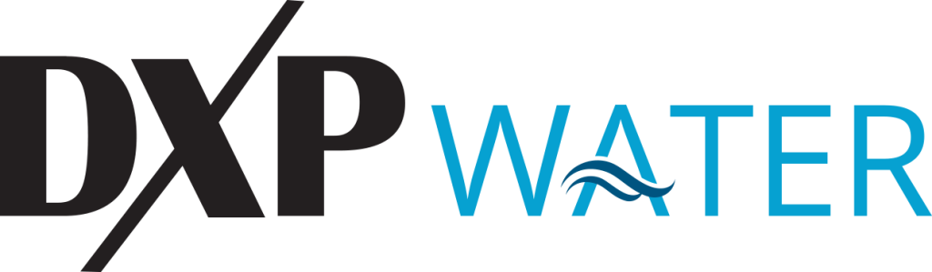DXP Water logo horizontal