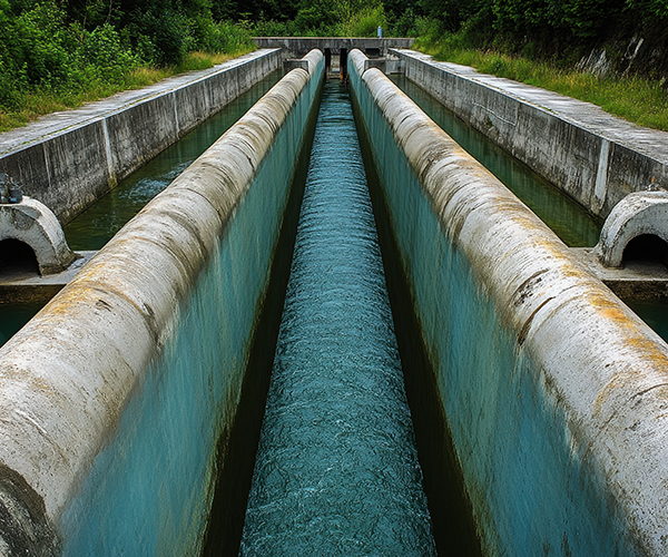 Water transfer and pump station